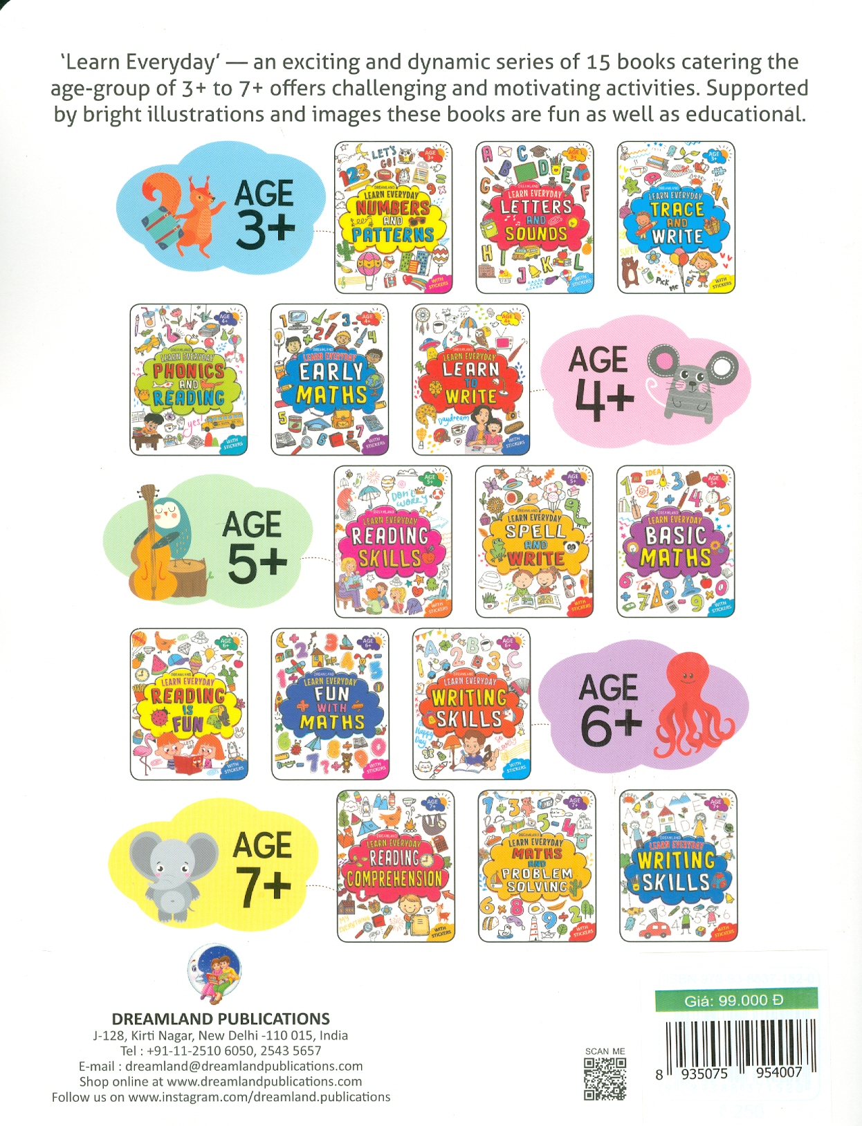 Learn Everyday Reading Is Fun - Age 6+ (Học Tập Mỗi Ngày: Đọc Sách Rất Thú Vị)