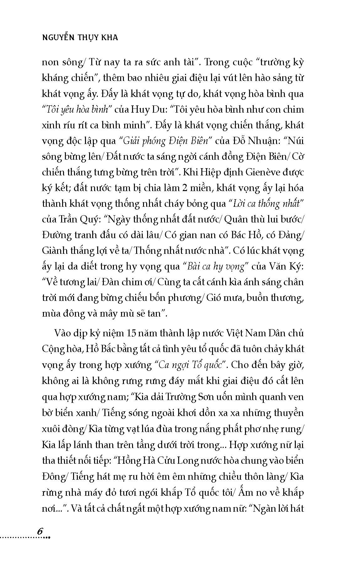 Khát Vọng Tổ Quốc Trong Giai Điệu Việt Nam - Nguyễn Thụy Kha