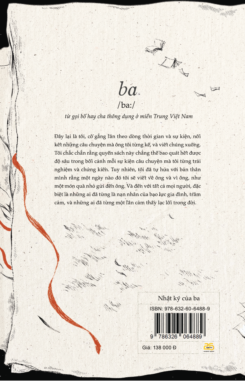 NHẬT KÝ CỦA BA - Tác giả Chi Jade Tran