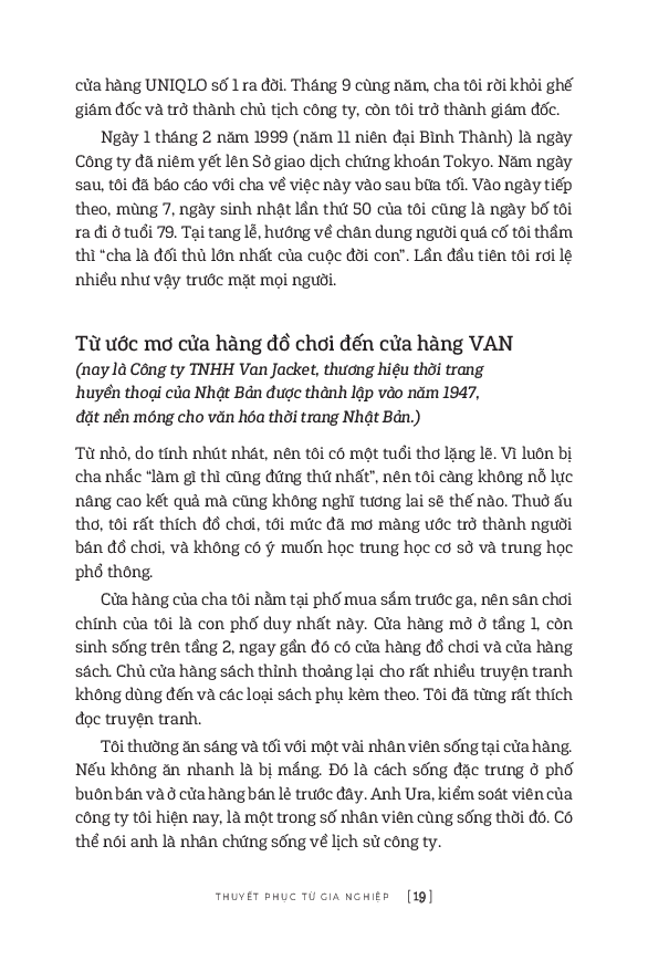 1 Thắng 9 Bại - Câu chuyện khởi nghiệp và gây dựng thuongw hiệu của ông chủ U.N.I.Q.L.O - tỷ phú giàu nhất Nhật Bản