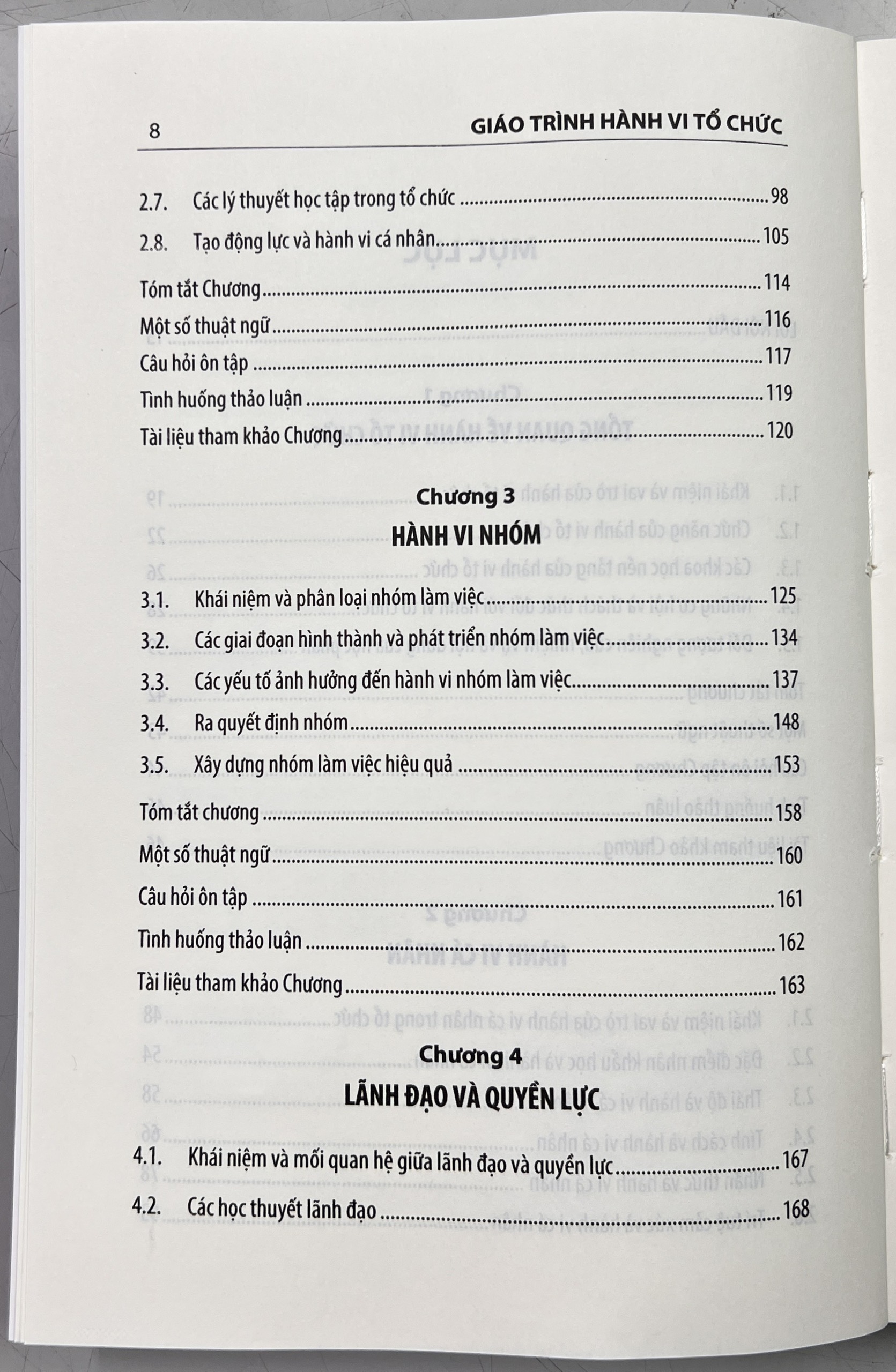 Sách - Giáo Trình Hành Vi Tổ Chức