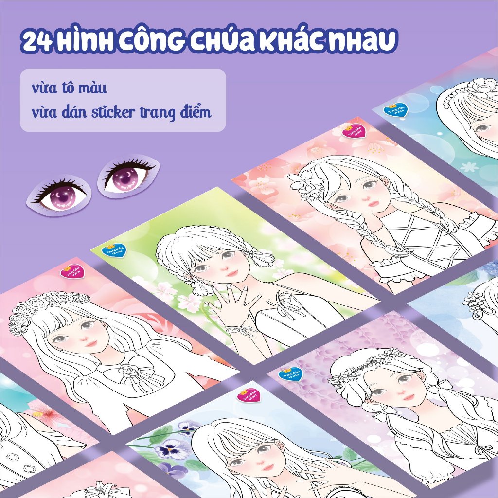 Sách Trang Điểm Công Chúa Nhật Bản Mori _MEGA