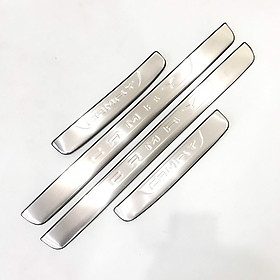 Bộ Ốp bậc cửa, Nẹp bước chân INOX dành cho xe Toyota Camry 2019-2020 - Bên ngoài