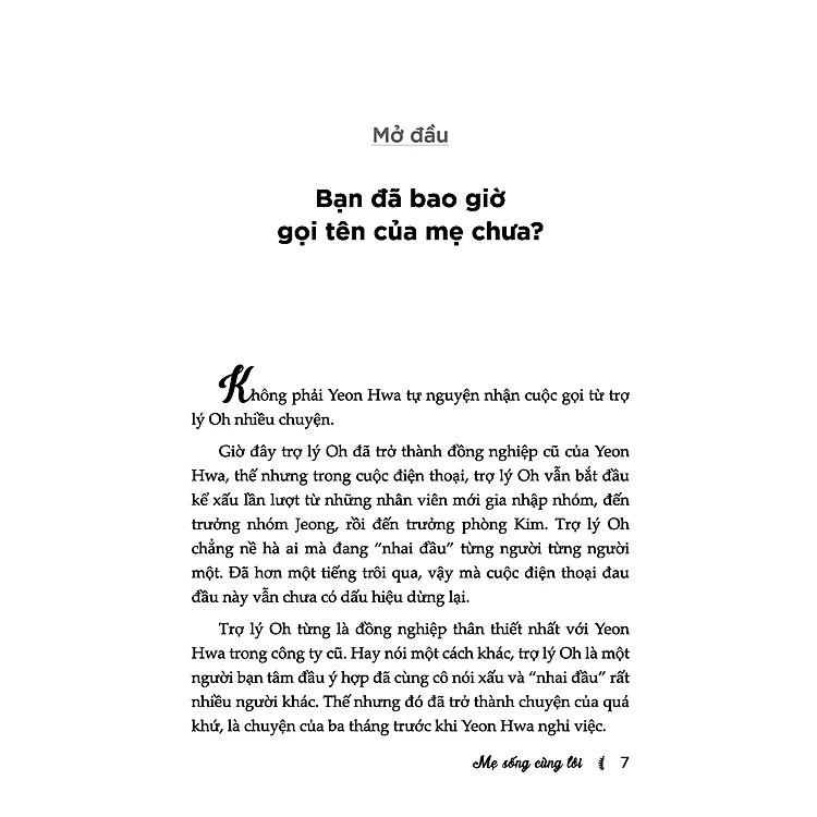 Mẹ Sống Cùng Tôi - Bae Kyung Hee