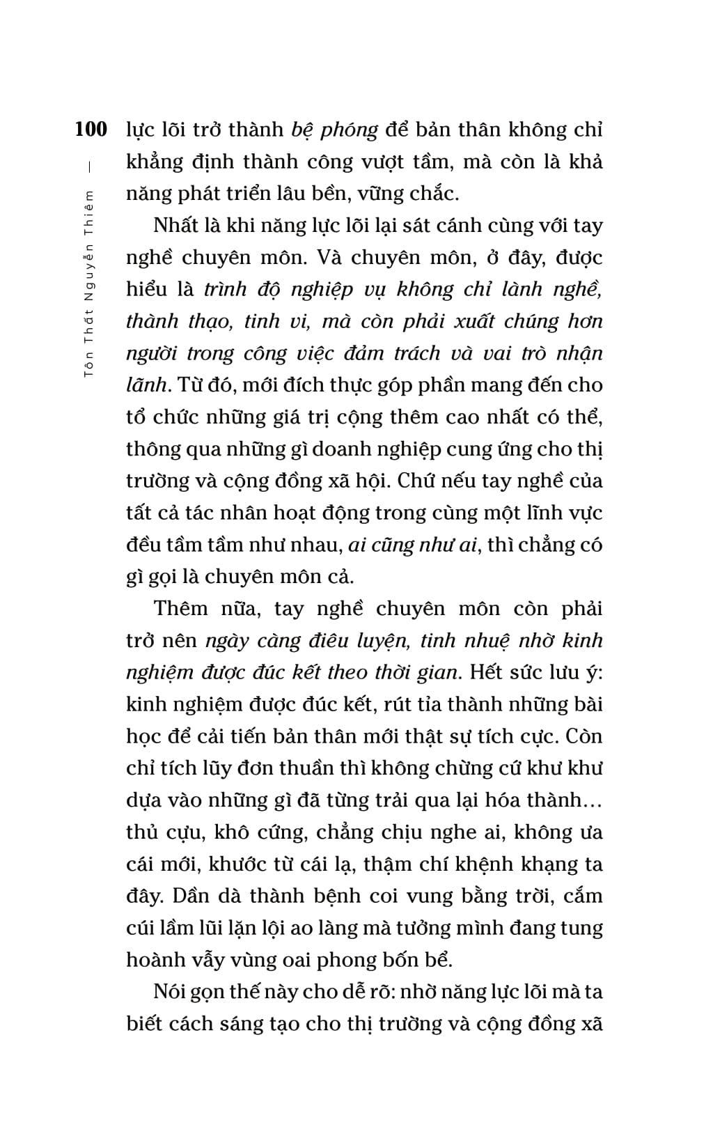 Cái Tôi Chuyên Nghiệp - Độ Xoắn-Độ Sâu-Độ Cao Của Cái Tôi - Con Người 3Đ