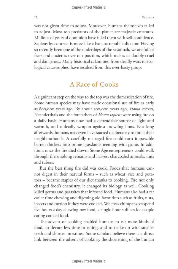 Sapiens : A Brief History of Humankind (Patterns of Life)