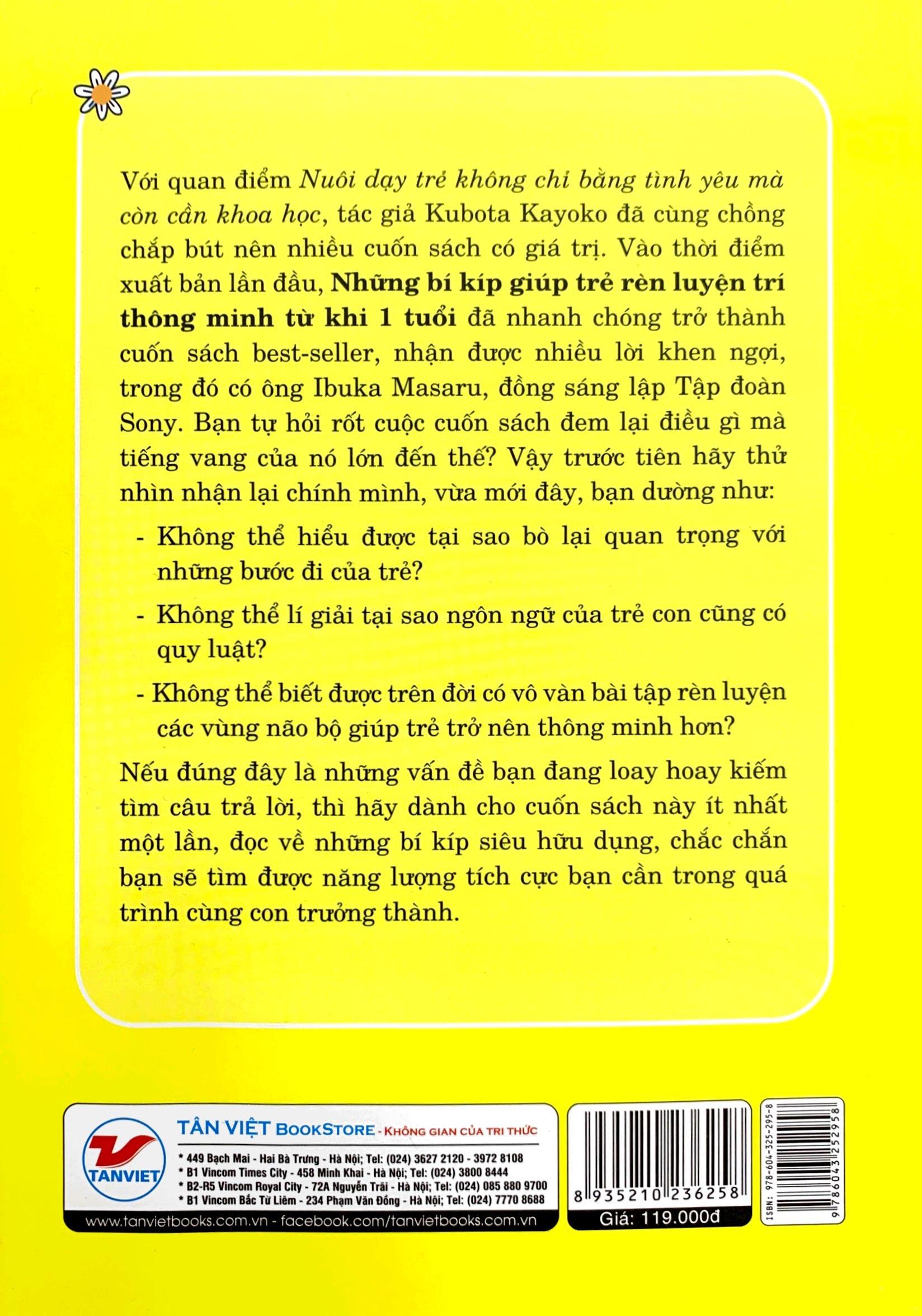 Những Bí Kíp Giúp Trẻ Rèn Luyện Trí Thông Minh Ngay Từ Khi 1 Tuổi
