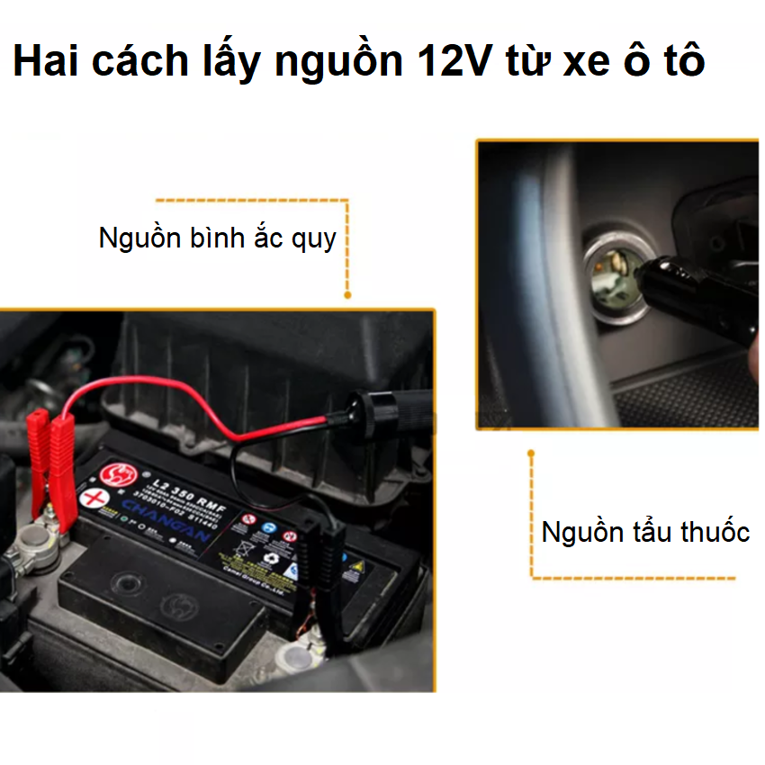 Bộ nâng kích gầm điện kiêm máy bơm lốp và máy siết ốc ô tô đa năng 3 trong 1 ROGTZ TY-004 Tải trọng 5 tấn - Hàng Nhập Khẩu