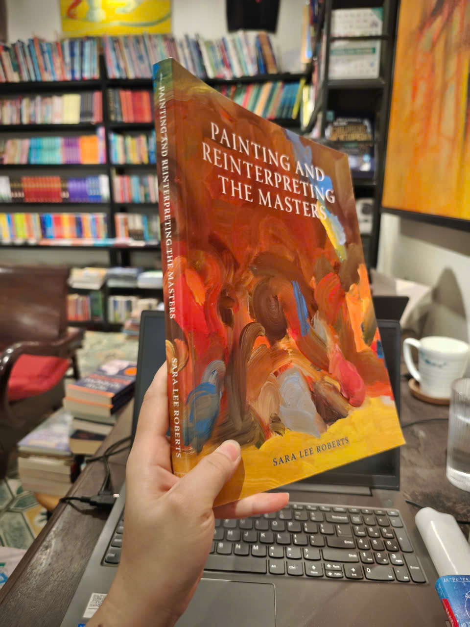 Sách - Painting and Reinterpreting the Masters by Sara Lee Roberts