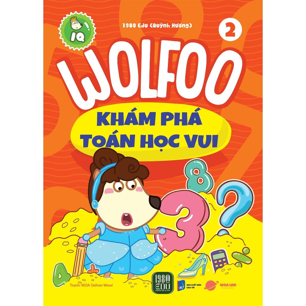 Sách - Combo 4 Cuốn WOLFOO Khám Phá Toán Học Vui