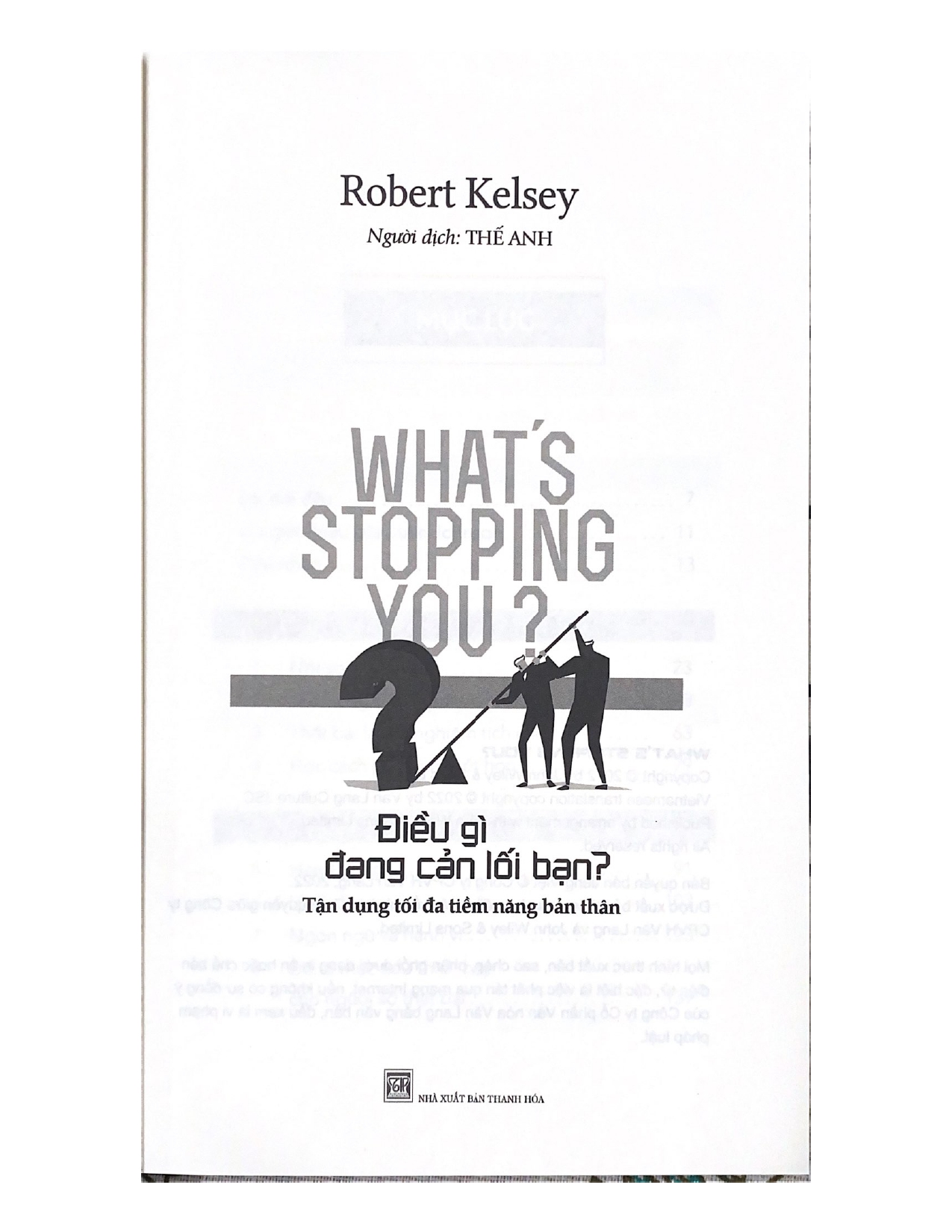 Điều Gì Đang Cản Lối Bạn ? - Vanlangbooks