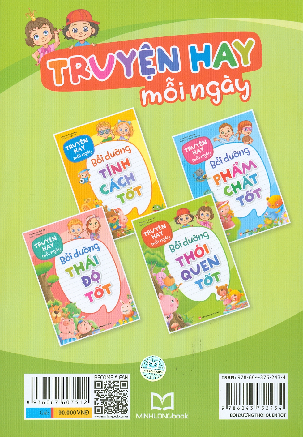 Truyện Hay Mỗi Ngày - BỒI DƯỠNG THÓI QUEN TỐT (Bản in màu)