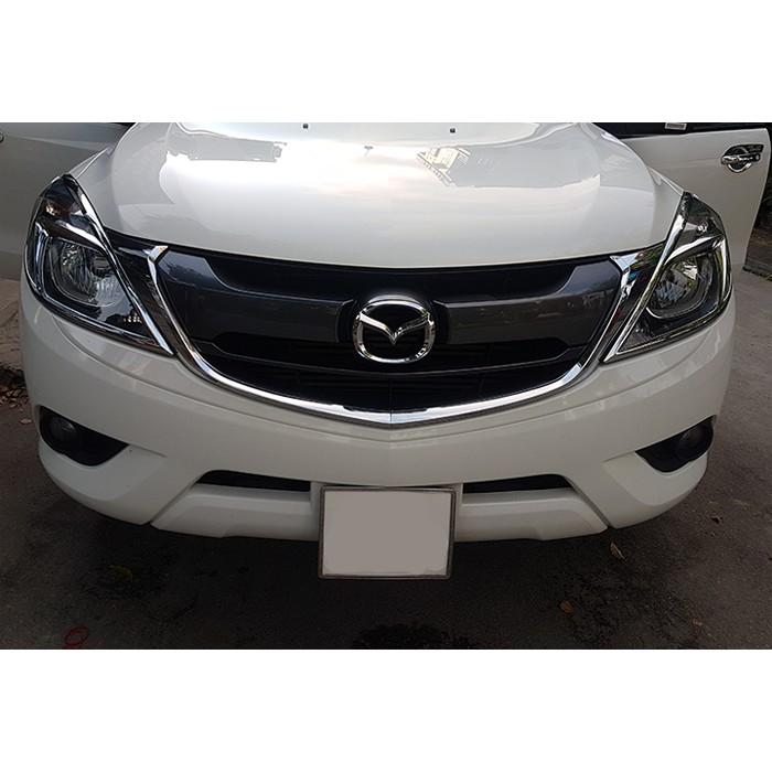 Bộ ốp trang trí, bảo vệ đèn dành cho xe Mazda BT50