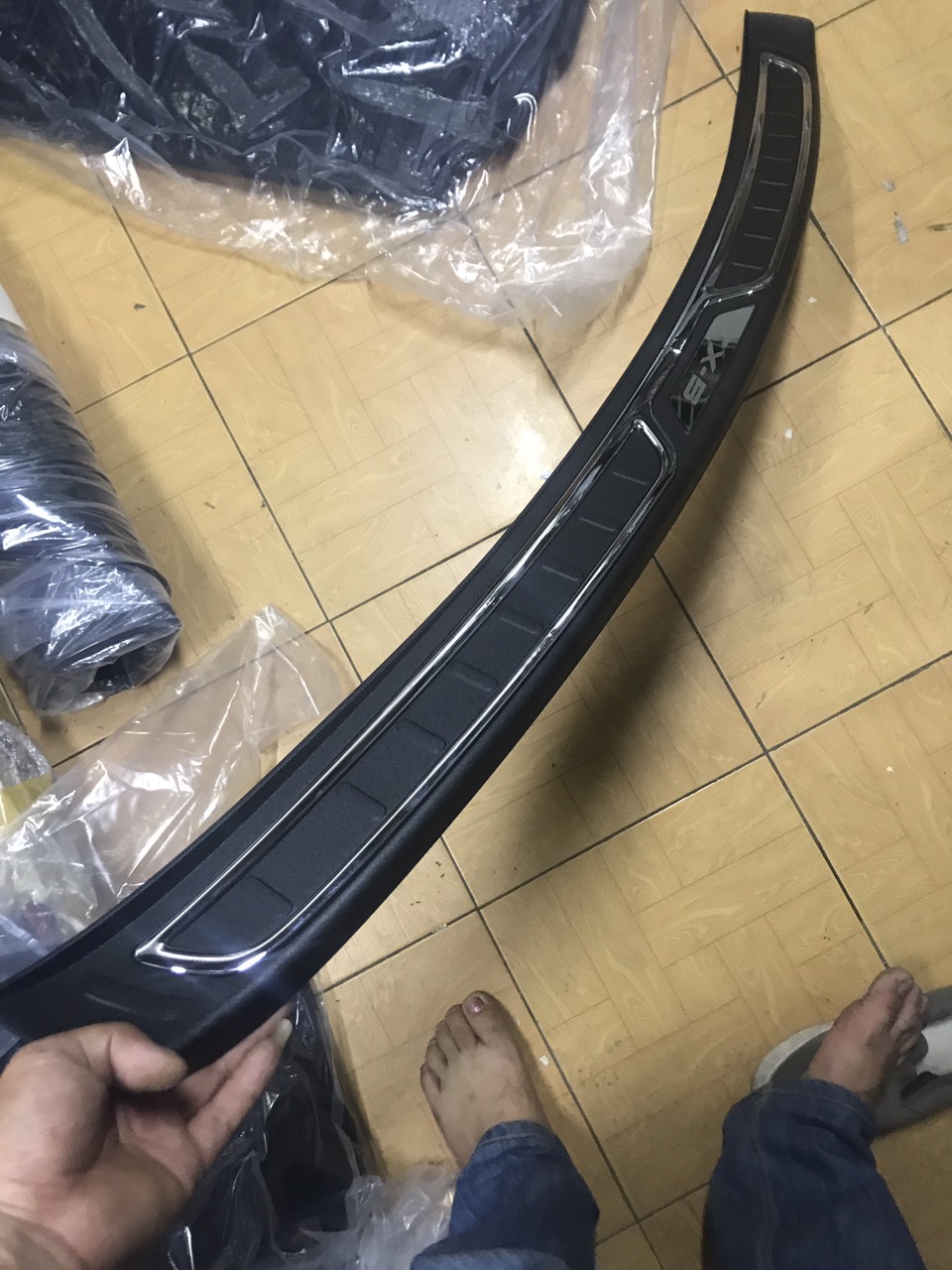 Nẹp Cốp Ngoài ,Chống Chầy Cốp Ngoài Nhựa ABS Cho Xe Mazda CX5 2018/2020