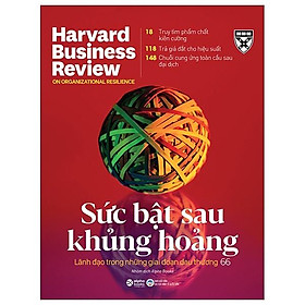 HBR Onpoint 2021 - Sức Bật Sau Khủng Hoảng (Tái Bản 2022)  - Bản Quyền