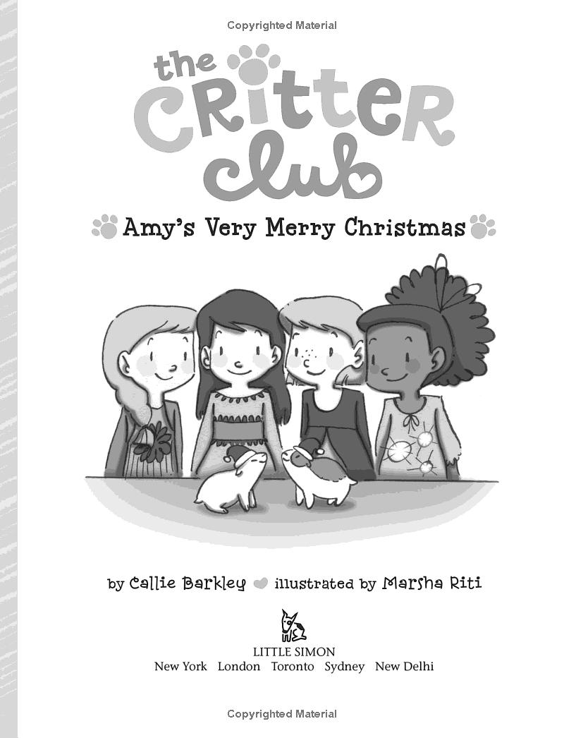 The Critter Club 9: Amy