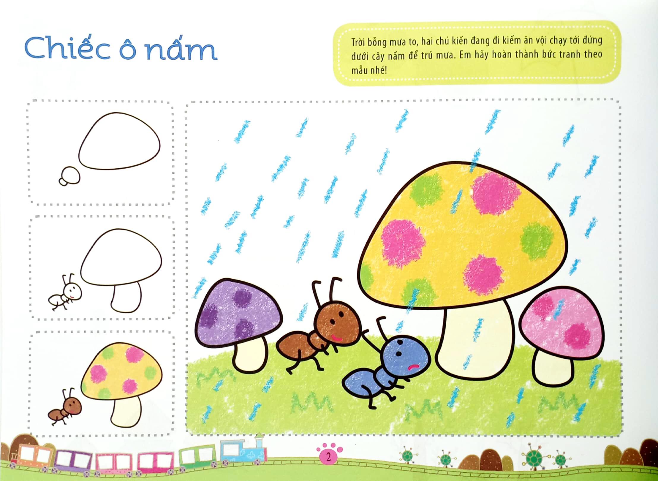 Bé Làm Họa Sĩ - Những Nét Vẽ Đầu Tiên - 3~4 Tuổi - Tập B
