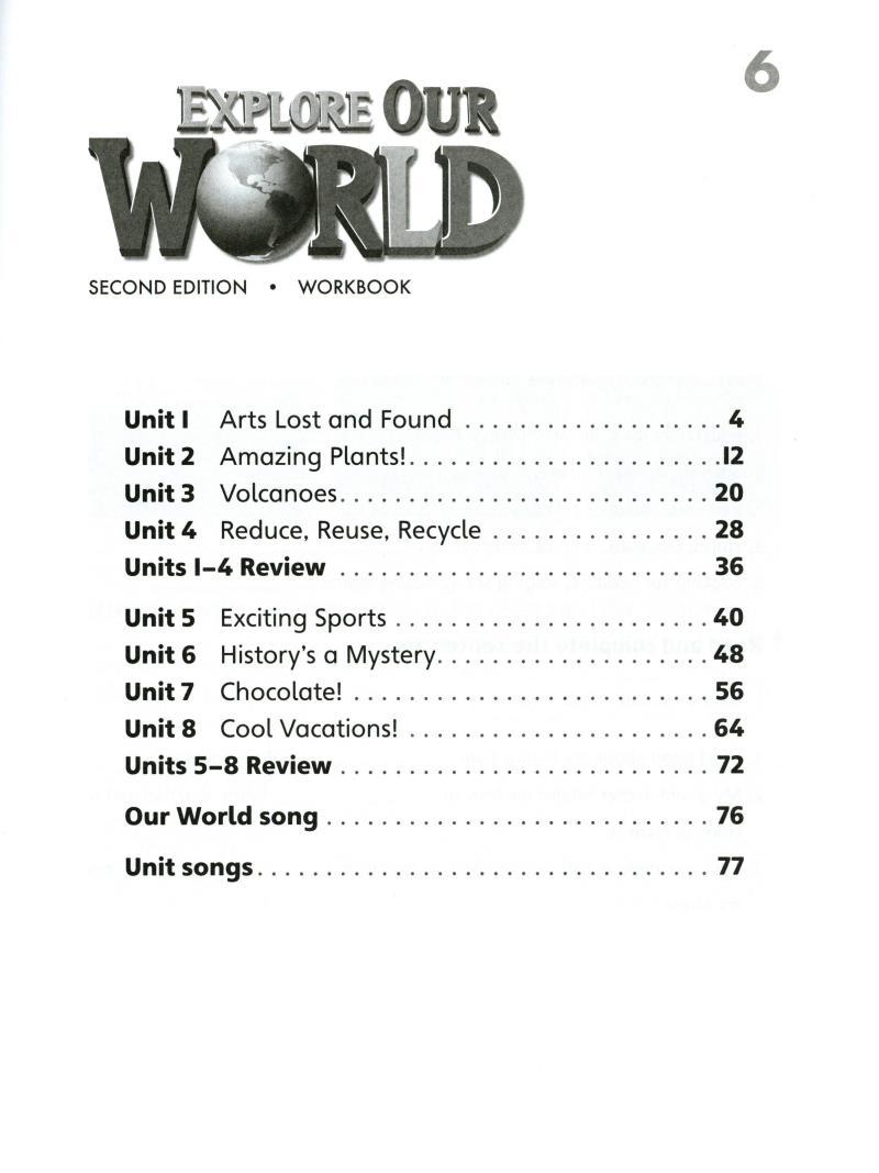 Explore Our World 6: Workbook - 2nd Edition