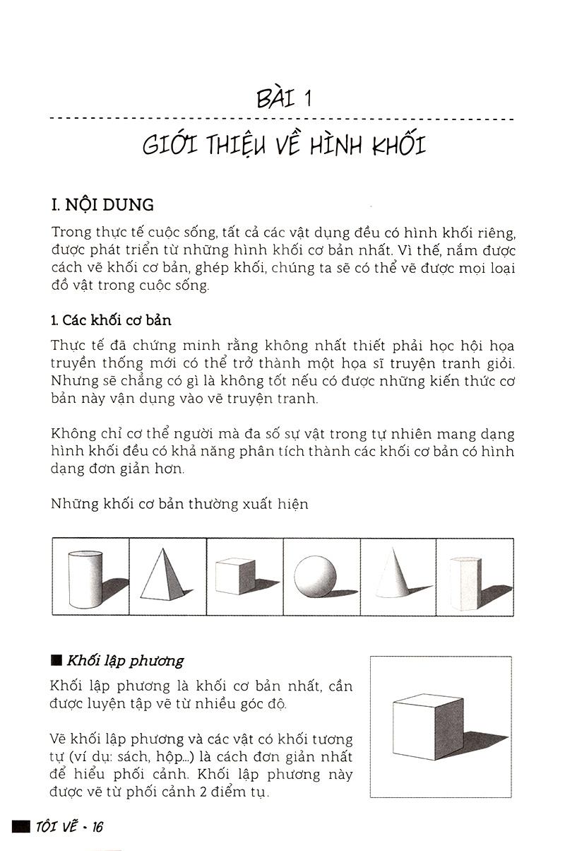 Tôi Vẽ - Phương Pháp Tự Học Vẽ Truyện Tranh