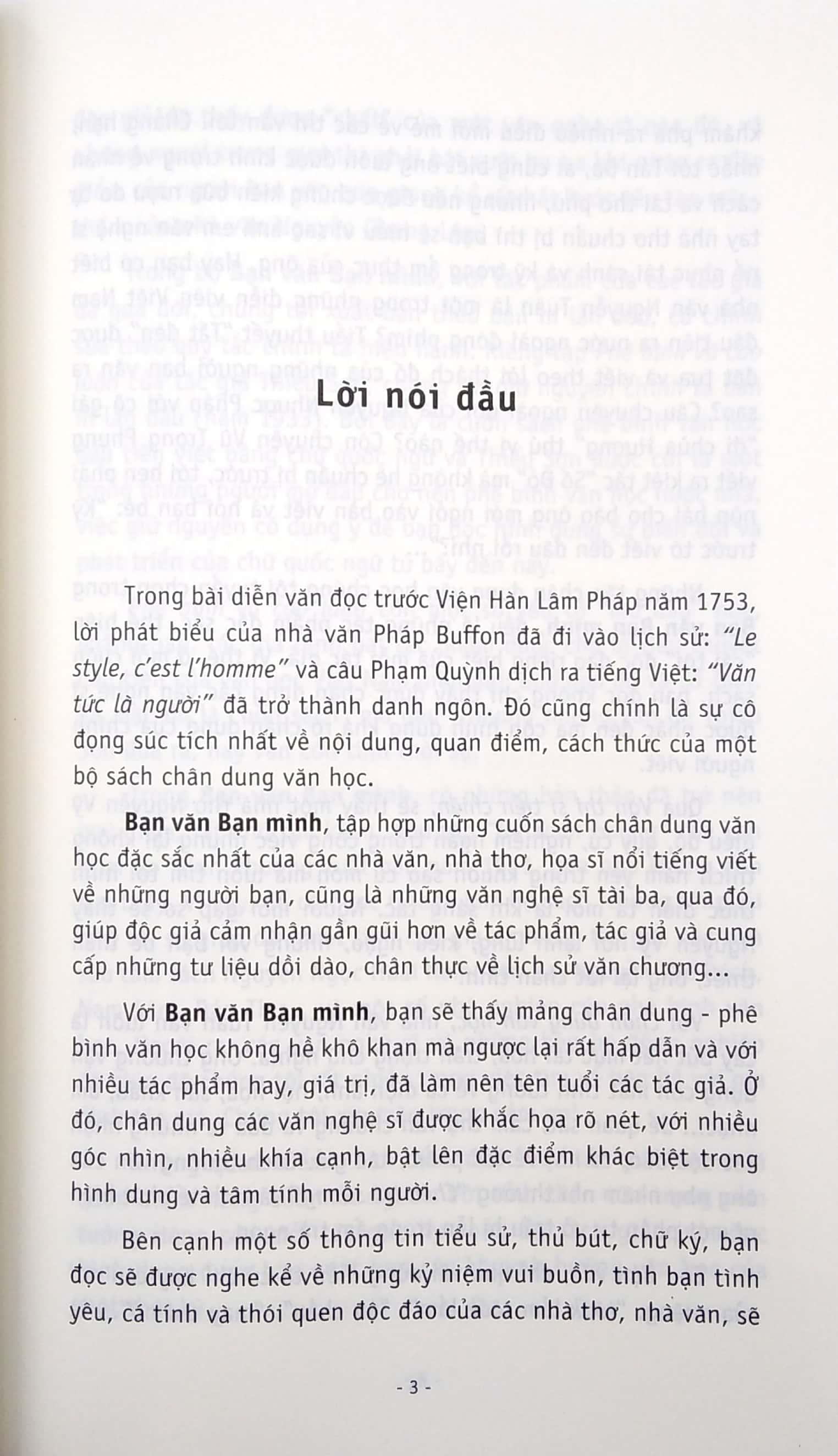Bạn Văn Bạn Mình: Chân Dung Văn Học