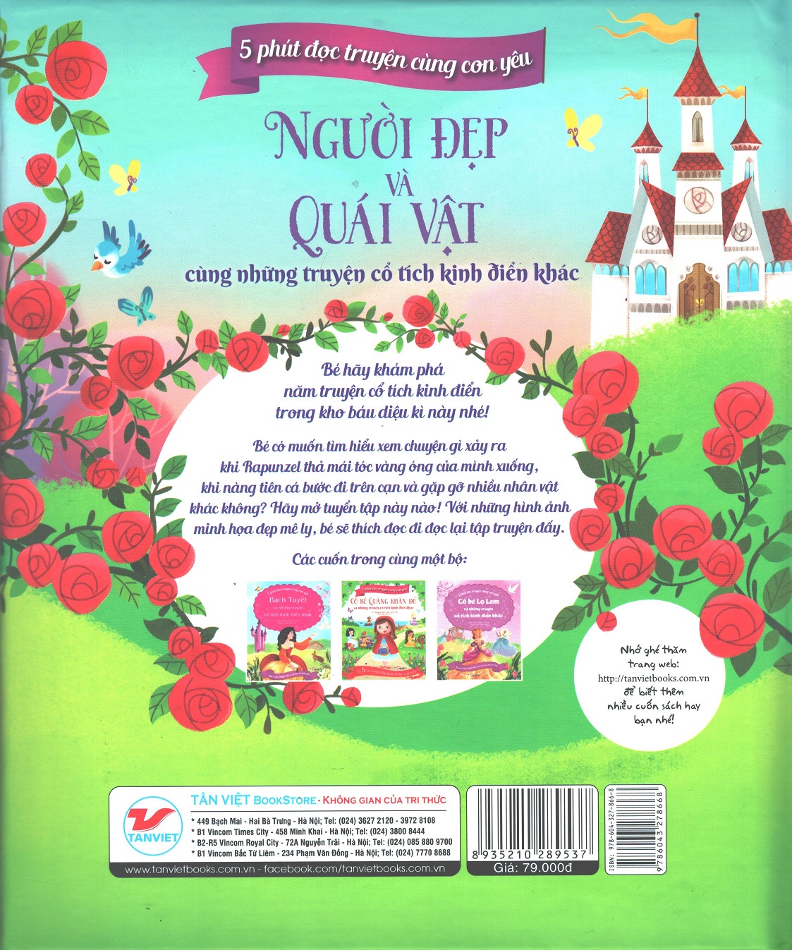 5 Phút Đọc Truyện Cùng Con Yêu - Người Đẹp Và Quái Vật Cùng Những Truyện Cổ Tích Kinh Điển Khác
