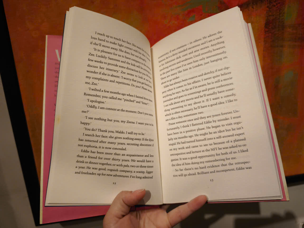 Sách - The Nothing by Hanif Kureishi - Fiction / Novel in English