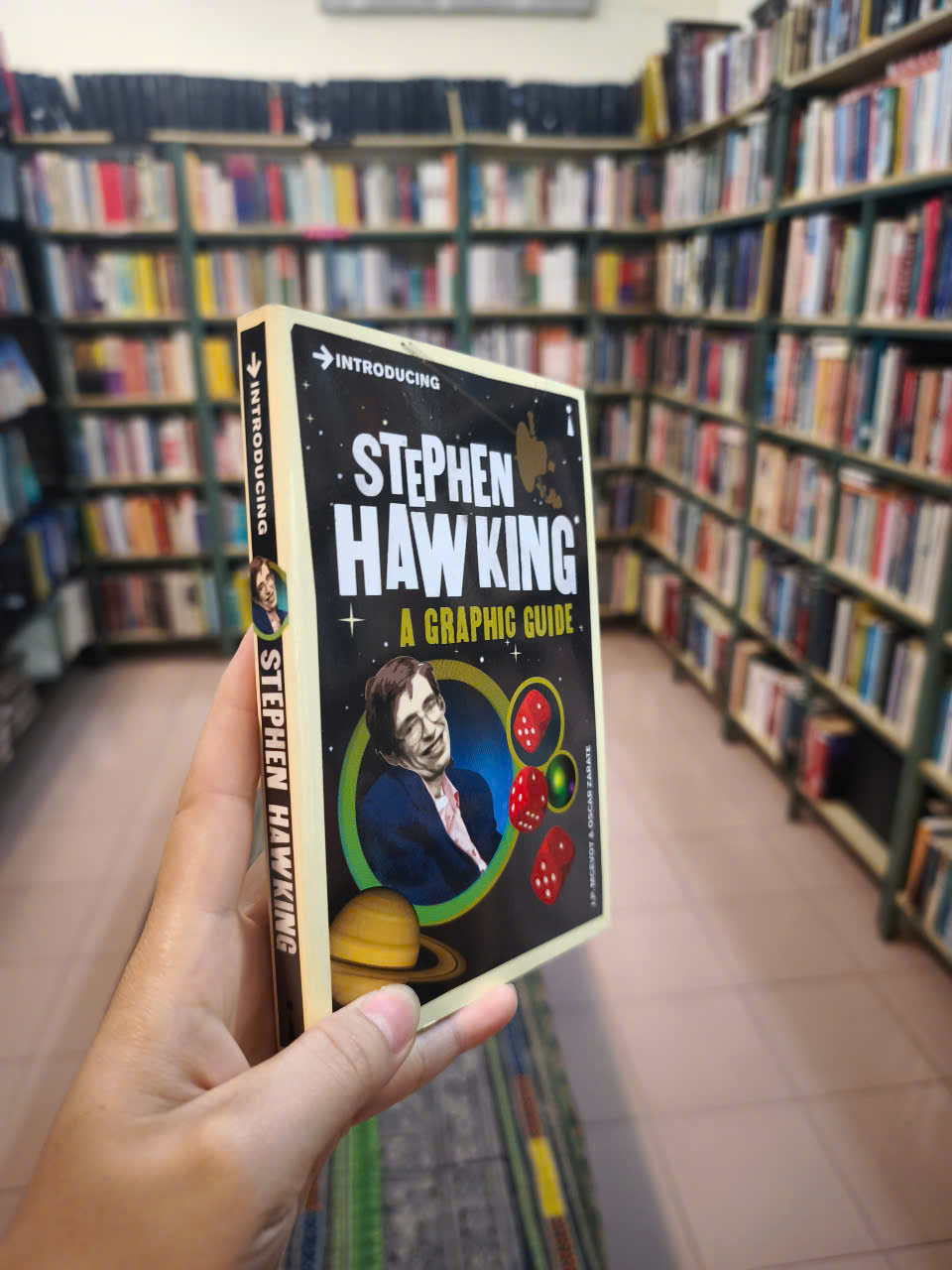 Sách - Introducing Stephen Haw King A Graphic Guide by J.P. McEvoy - Science/ Nonfiction /Biography