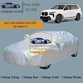 [BMW X7] Bạt phủ xe ô tô tráng nhôm cao cấp dành cho xe BMW X7 , 3 lớp chống nóng, chống thấm, chống bụi - Hàng Chính Hãng