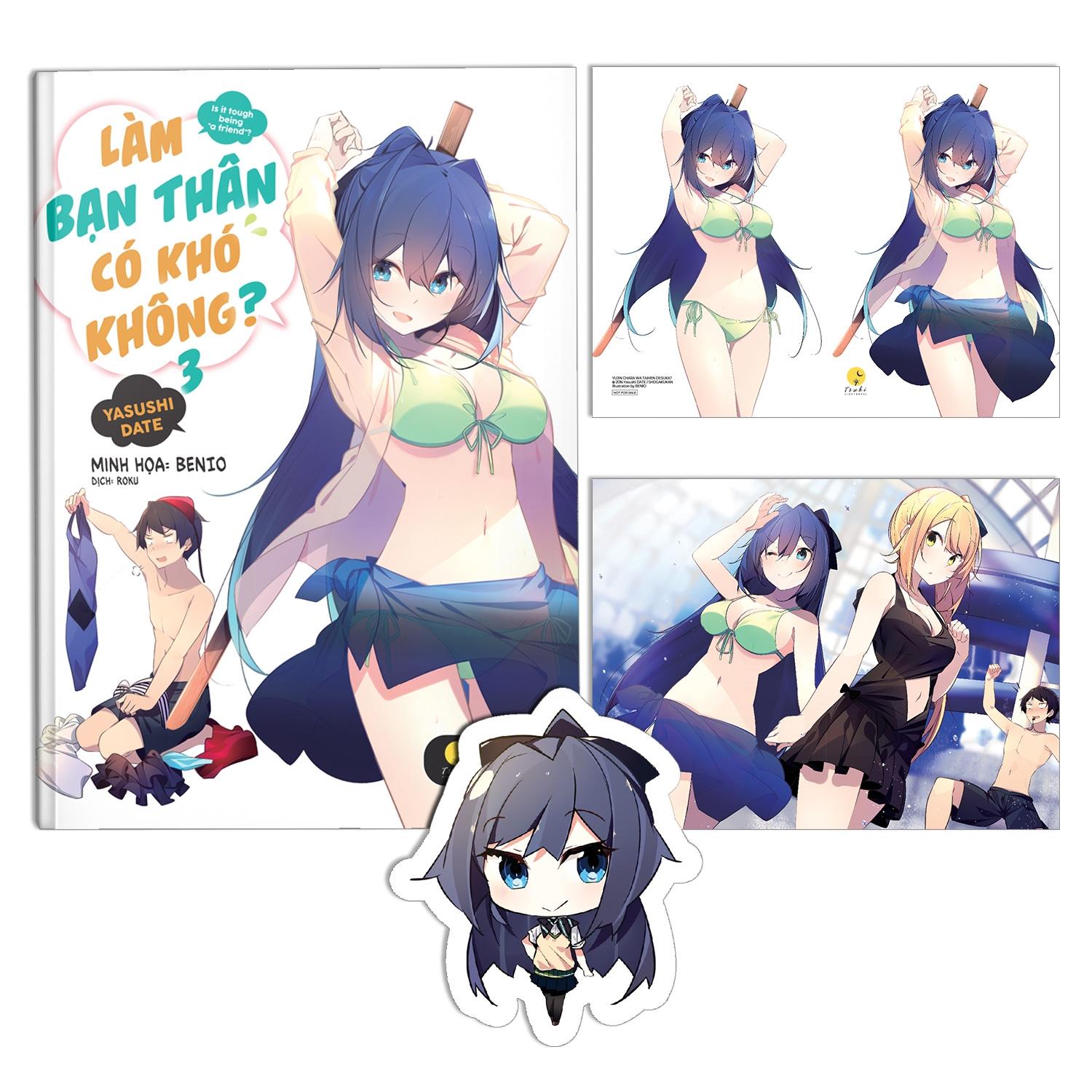 Làm Bạn Thân Có Khó Không ? - Tập 3 (Tặng Kèm : 01 Postcard Gập 2 Mặt (10 x 15 cm) + 01 Bookmark)