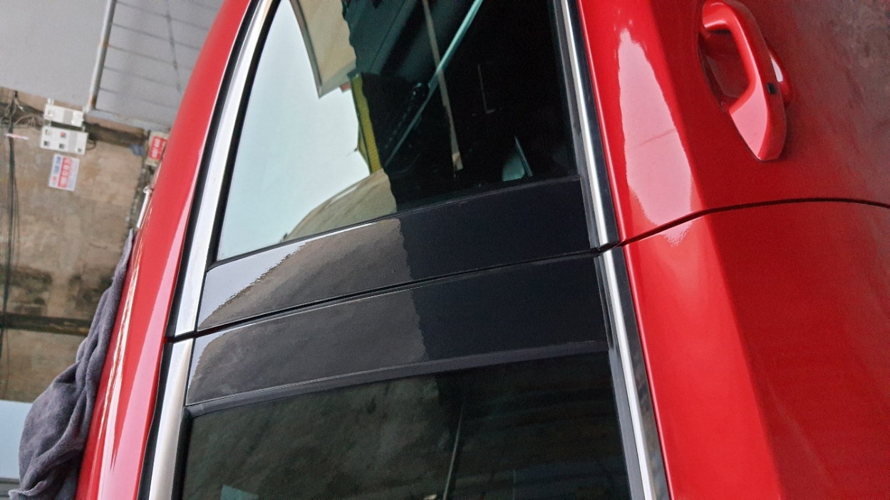 Kia K3 2022 (Cerato) Miếng dán PPF TPU ốp trụ bóng ngoài xe