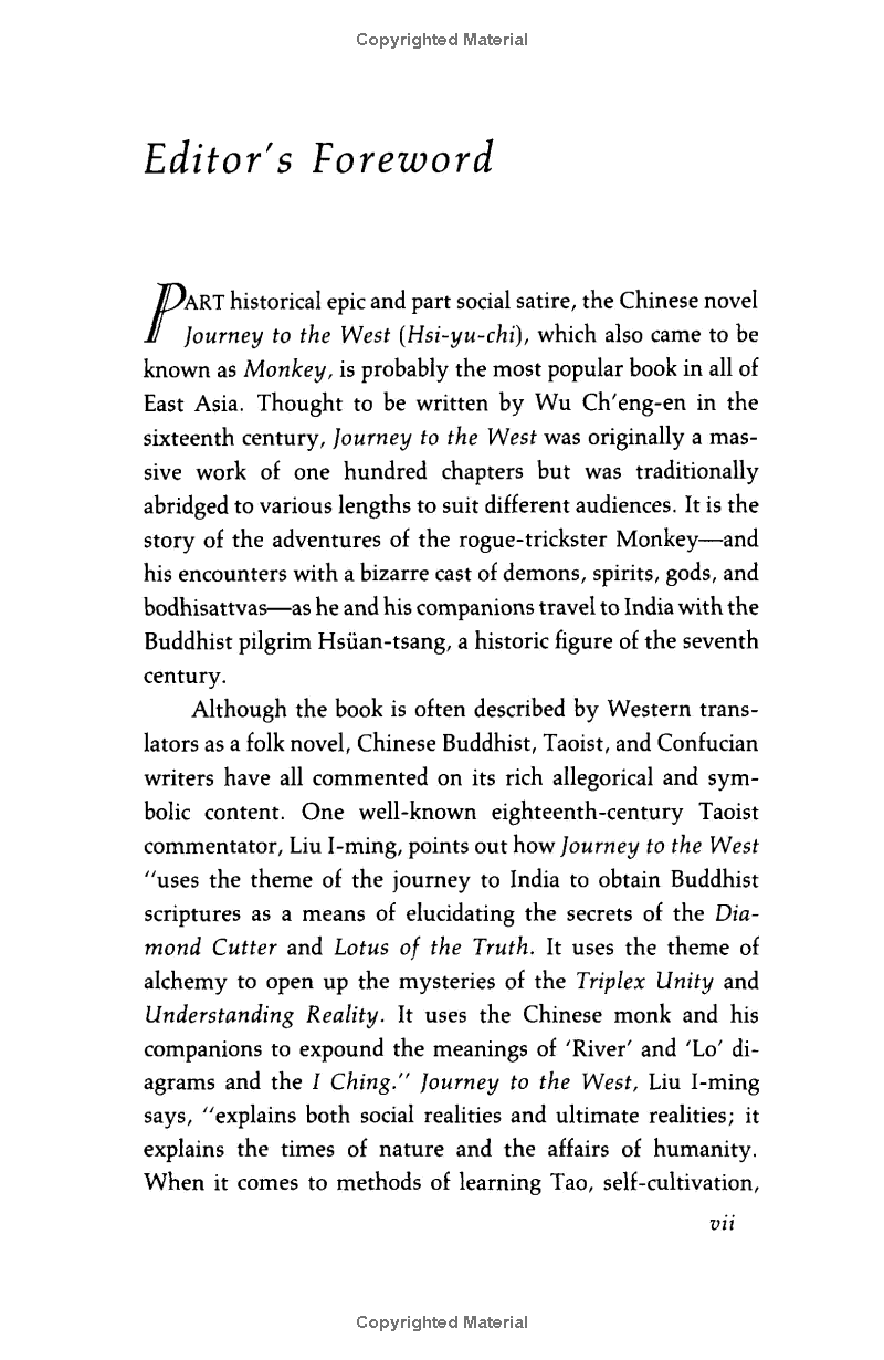 Sách ngoại văn: Monkey - A Journey To The West