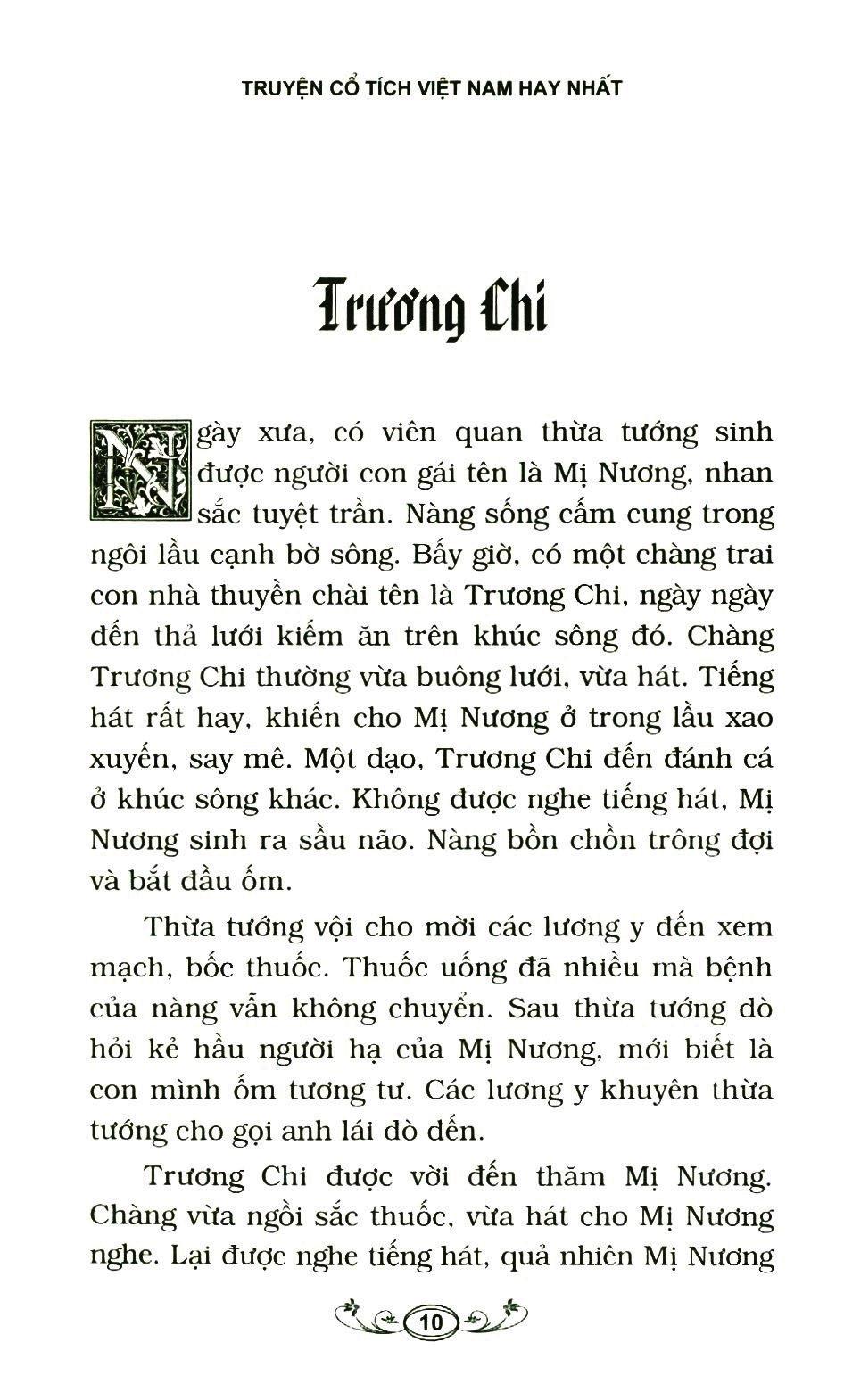 Truyện Cổ Tích Việt Nam Hay Nhất - Tập 2 (Tái Bản)