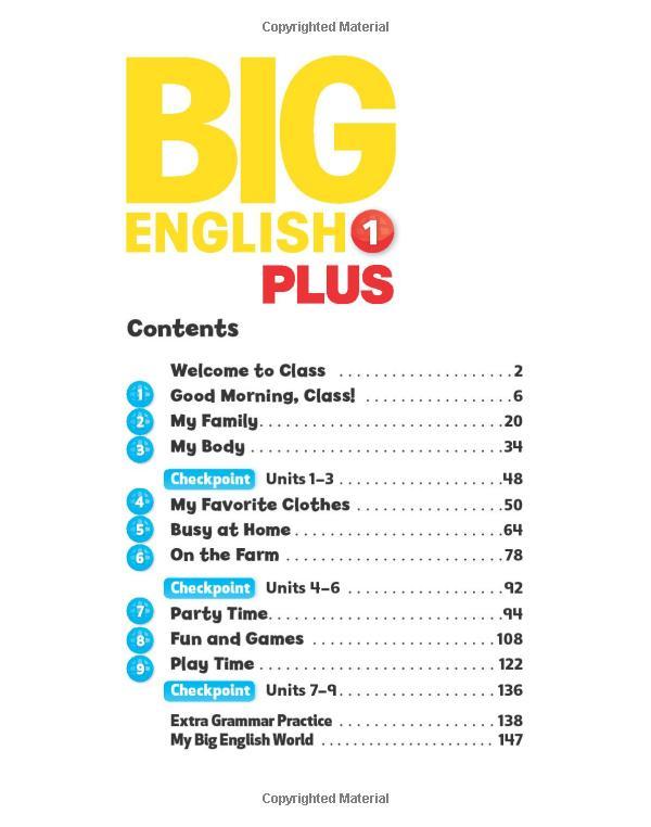 Big English Plus American Edition 1 Workbook