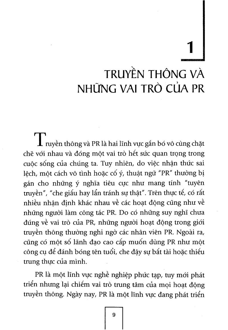 Những Bí Quyết Căn Bản Để Thành Công Trong PR (Tái Bản 2012)