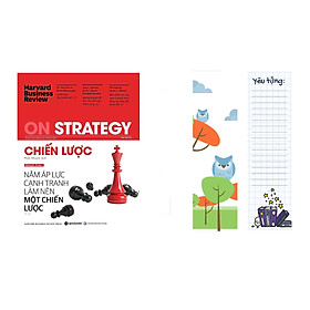 HBR On Strategy - Chiến Lược ( Tặng Bookmark Sáng Tạo )