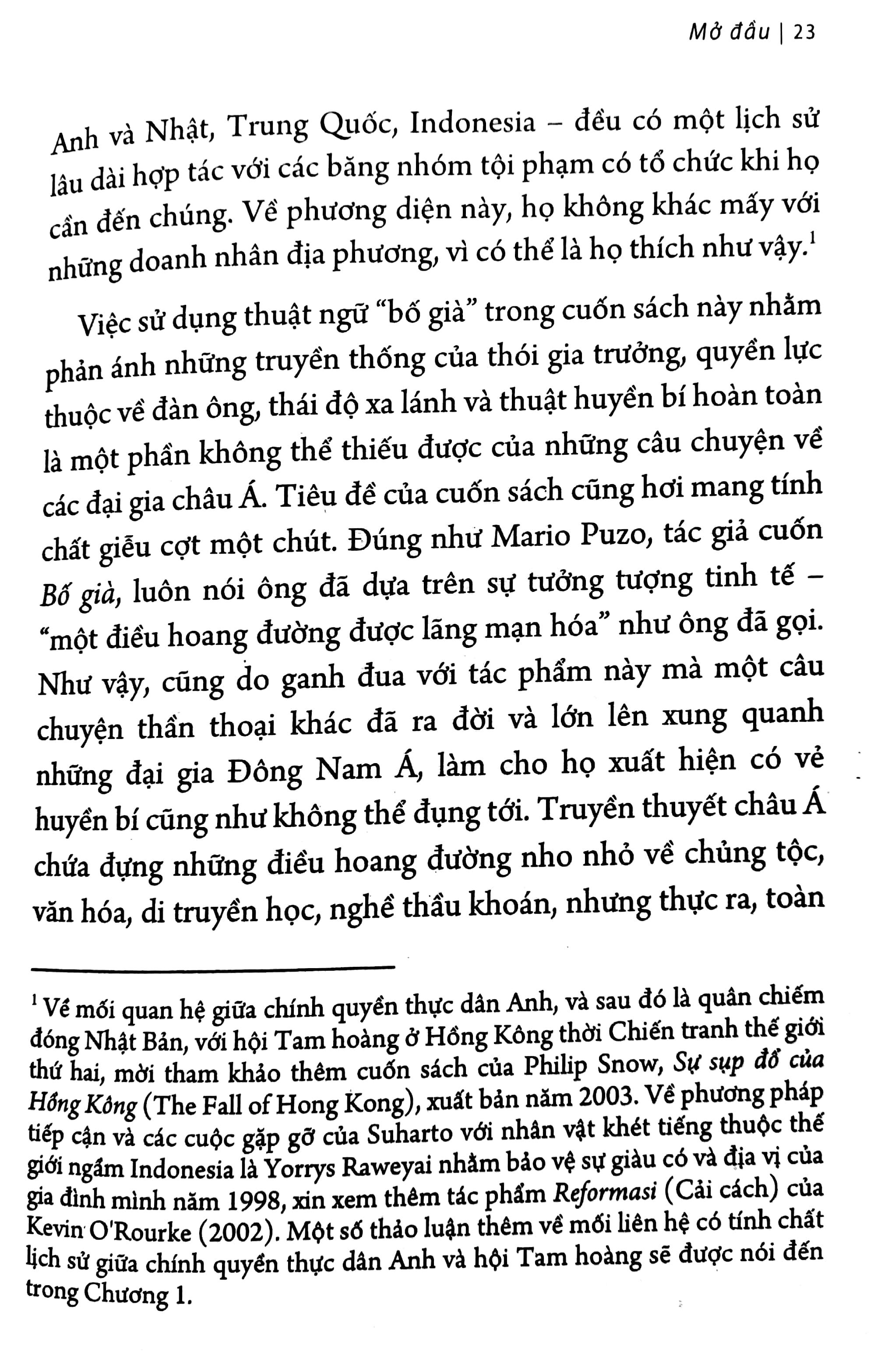 Những Bố Già Châu Á (Tái Bản 2018)