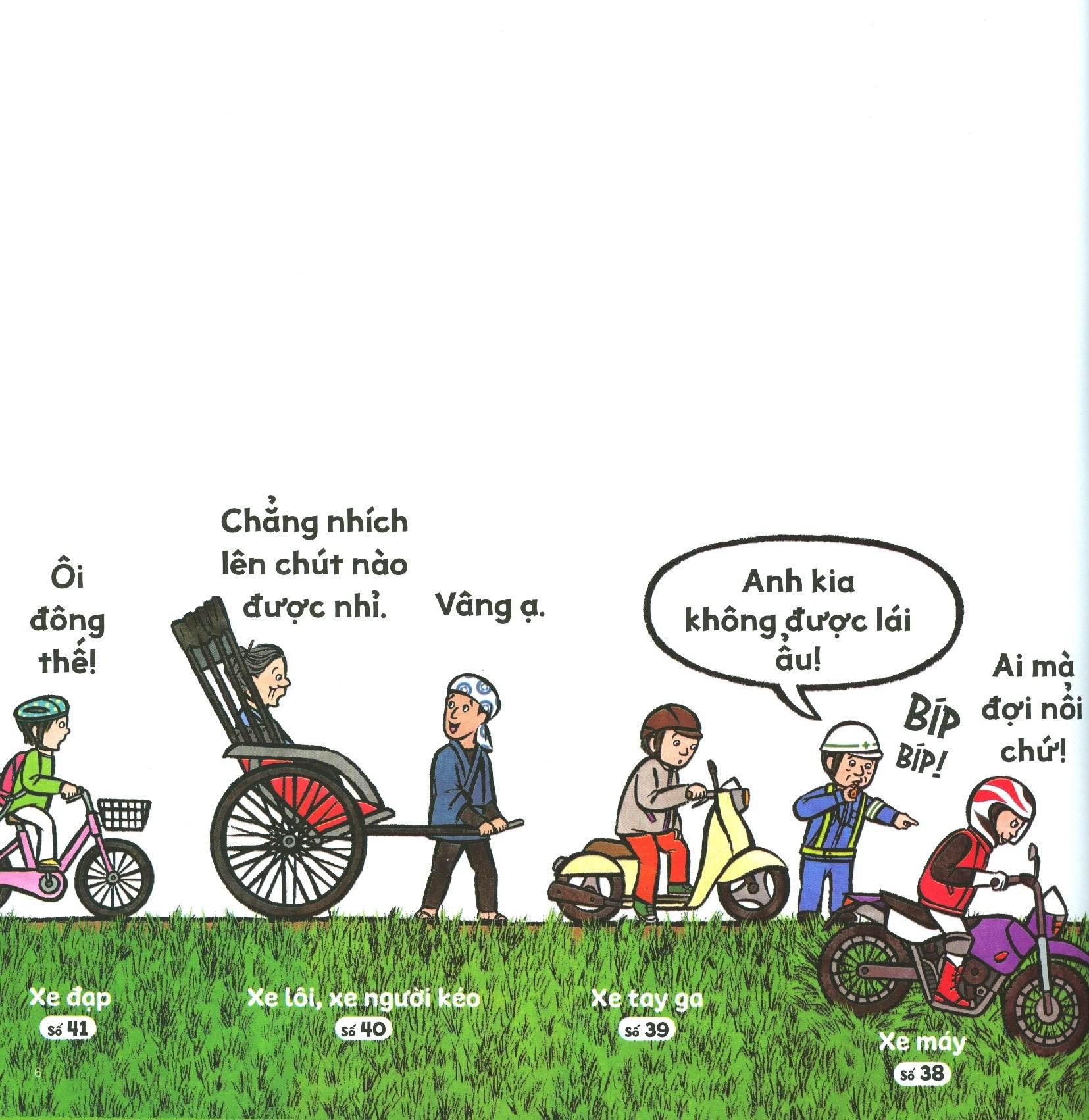 Ehon Thông Minh Cho Trẻ Mẫu Giáo - Kẹt Xe Lâu Quá