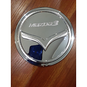 Ốp nắp bình xăng mạ Crom dành cho xe Mazda 3 2020 