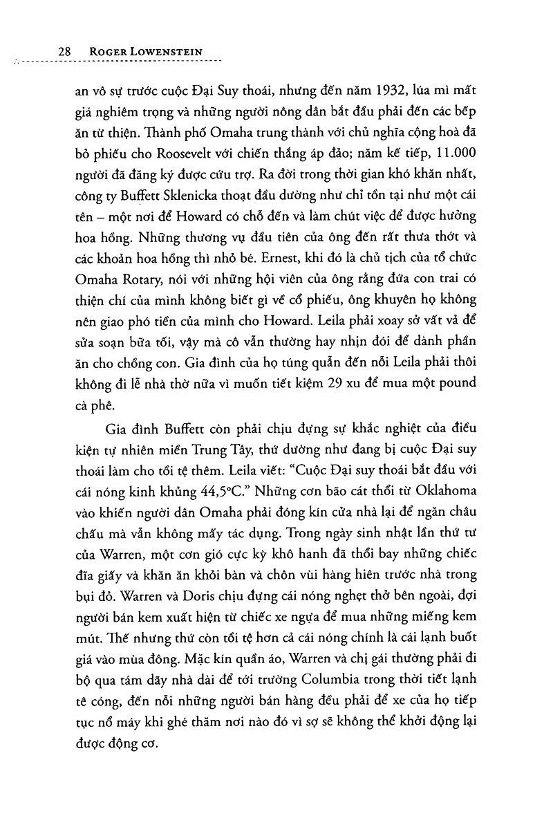 Warren Buffett - Quá Trình Hình Thành Một Nhà Tư Bản Mỹ (Tái Bản)