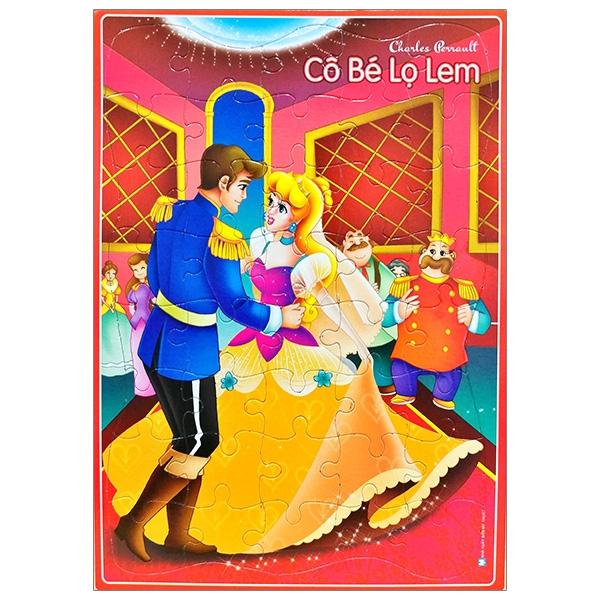 Sách ghép hình - Cô bé lọ lem