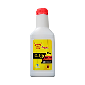 Dầu nhớt nhập khẩu Singtrea Engi Turbo+ G5 10W-40 SN/CI4 Semi-Synthetic 1L dành cho xe ô tô