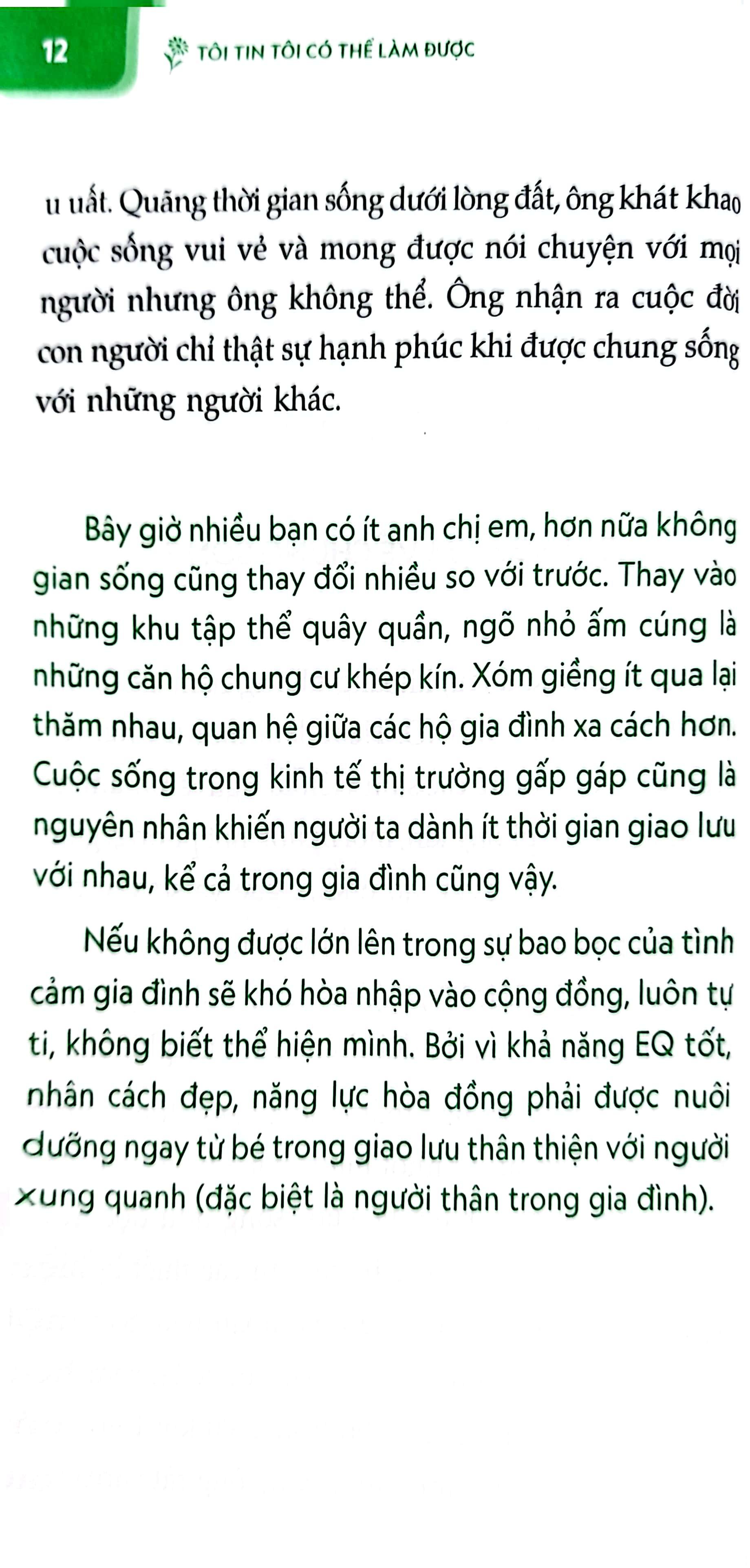 Tôi Tin Tôi Có Thể Làm Được: Học Cách Ứng Xử (Tái Bản 2020)