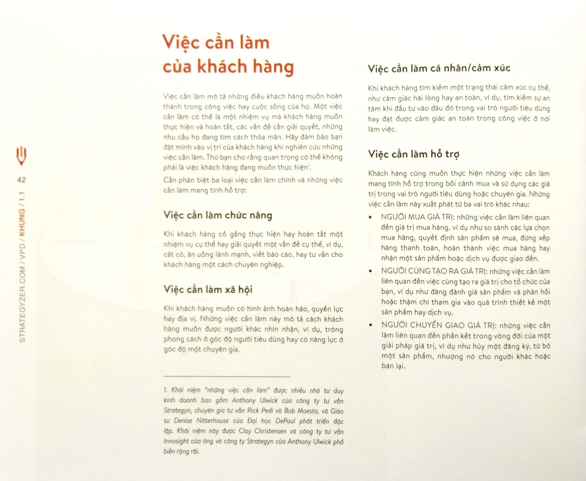 Thiết Kế Giải Pháp Giá Trị - Value Proposition Design