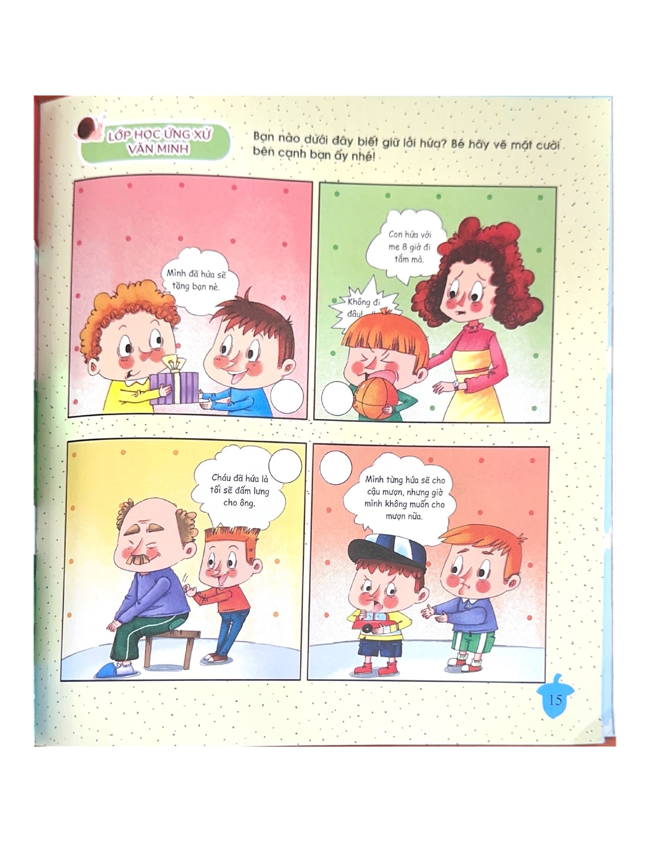 Dạy Con Học Lễ Giáo - Lớp Chồi 2 (Tái Bản)