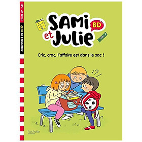 Sách thiếu nhi tiếng Pháp - Sami Et Julie Bd Fin De Cp-Ce1 - Cric, Crac, L