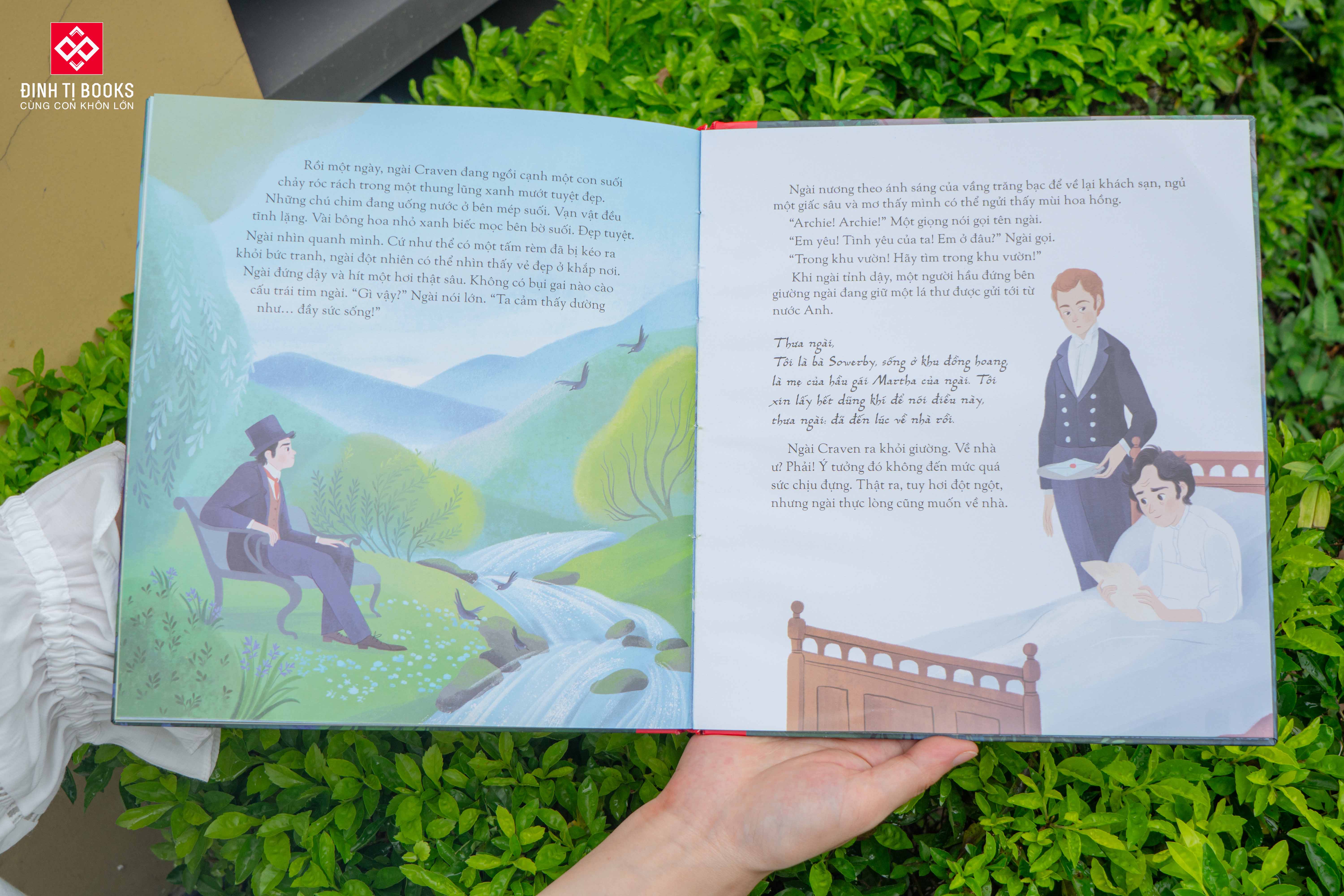 Sách - Illustrated Special Edition - Khu vườn bí mật - Đinh Tị Books