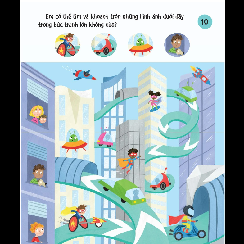 90++ Trò Chơi Phát Triển Chỉ Số Iq Cho Bé - Các Siêu Anh Hùng