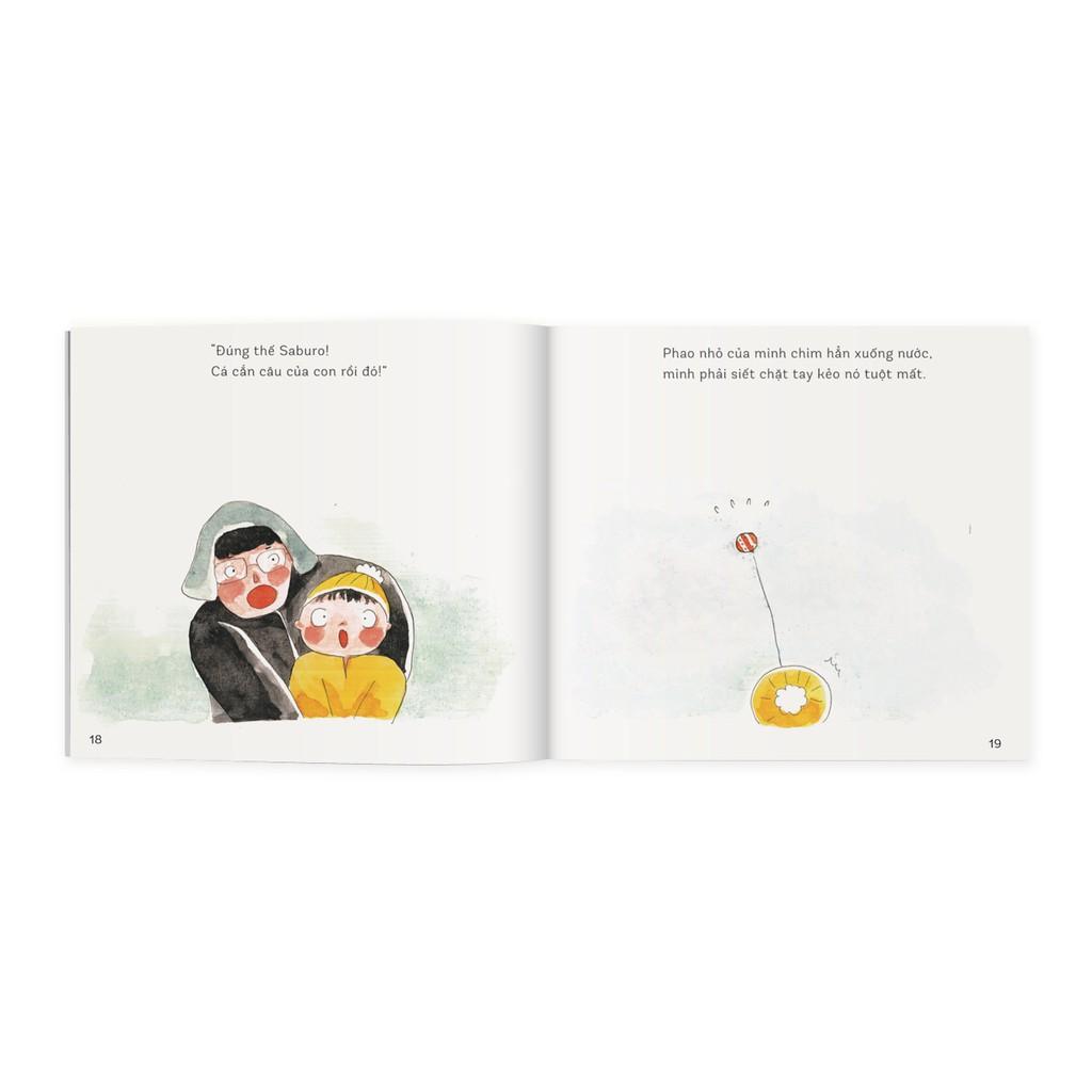 Sách - Đi câu cá với bố! - Ehon dành cho trẻ từ 3-6 tuổi