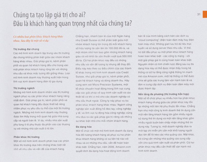Tạo Lập Mô Hình Kinh Doanh (Tái bản)