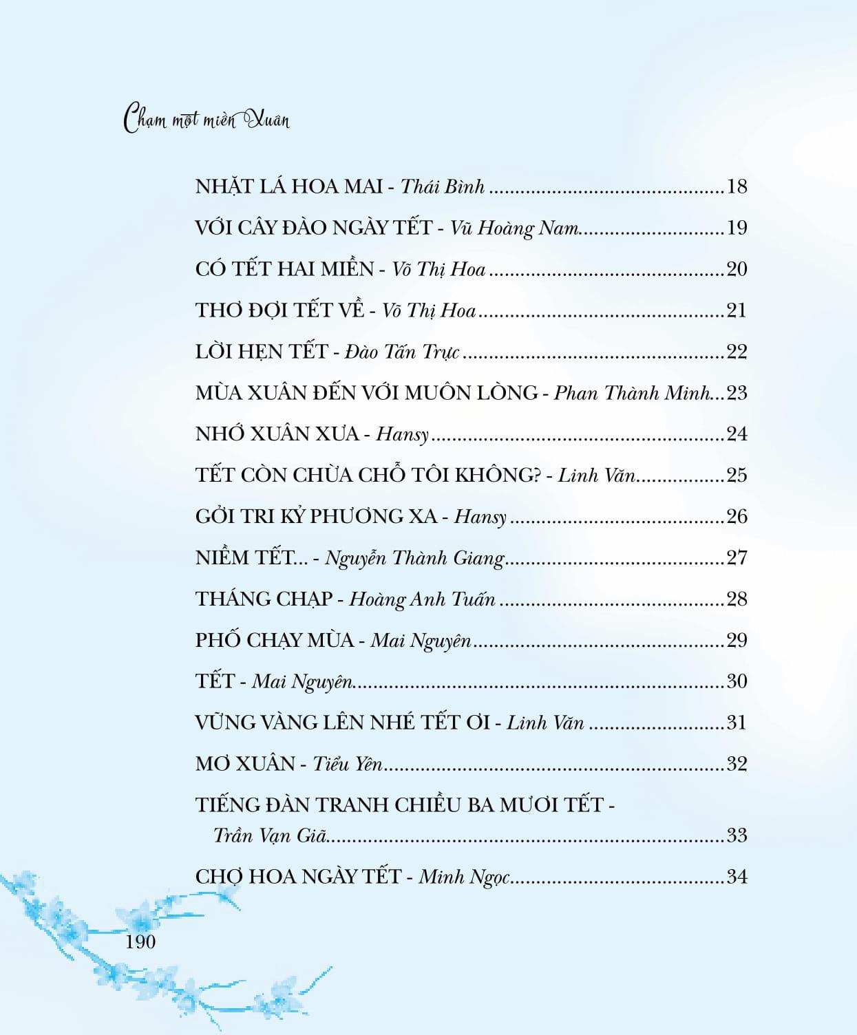 Chạm Một Miền Xuân